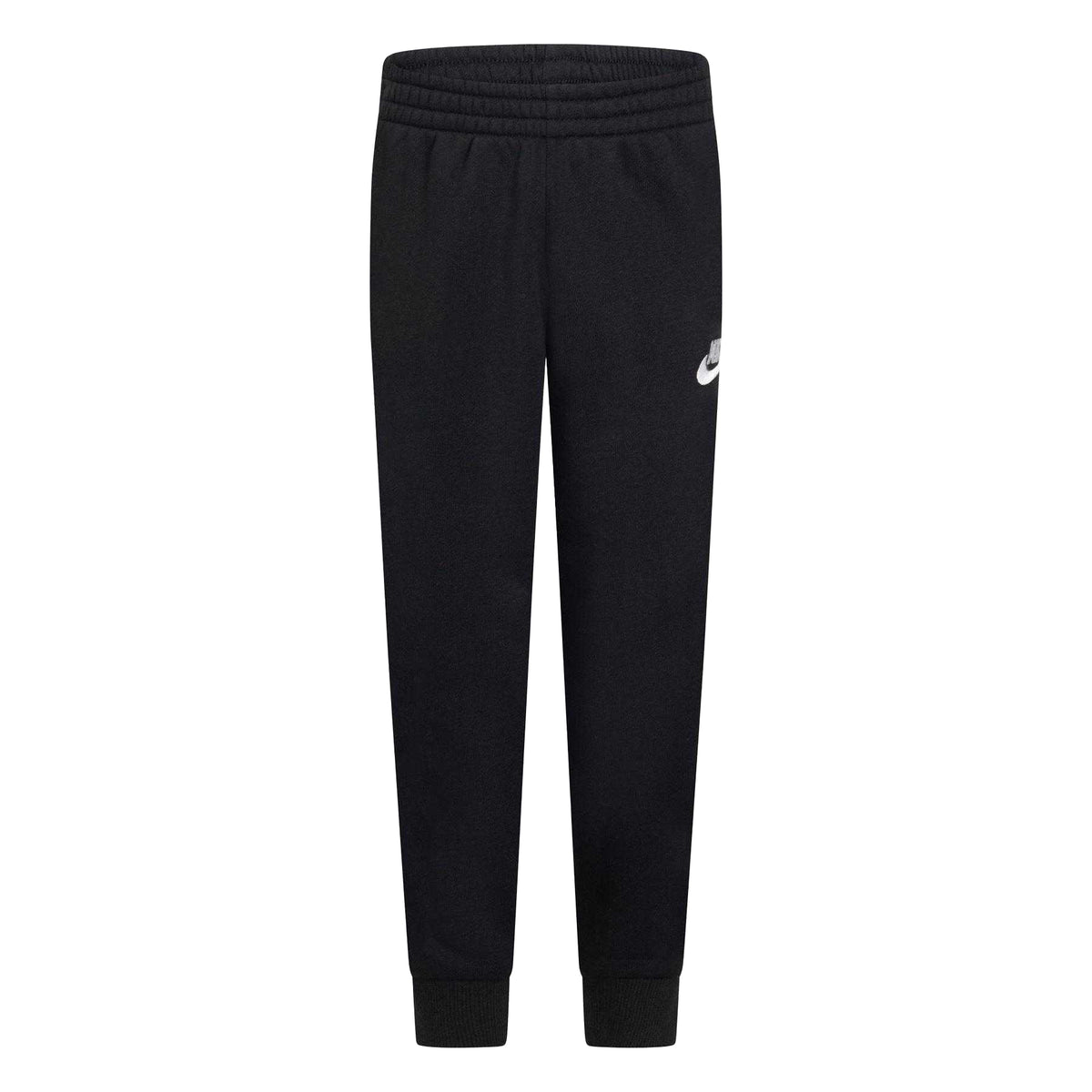 Black - Front - Nike Childrens-Kids Fleece Relaxed Fit Joggers