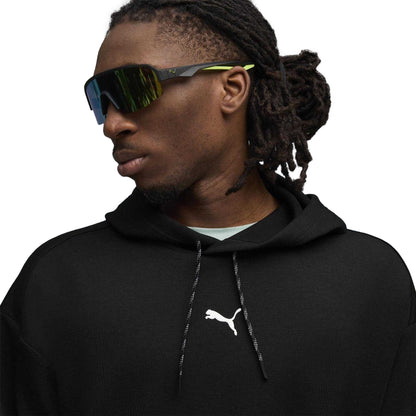 Black - Side - Puma Mens Cloudspun Performance Hoodie