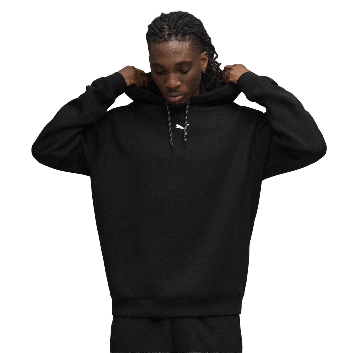 Black - Lifestyle - Puma Mens Cloudspun Performance Hoodie