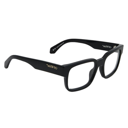 Black - Side - Off White Unisex Adult Style 80 Square Sunglasses