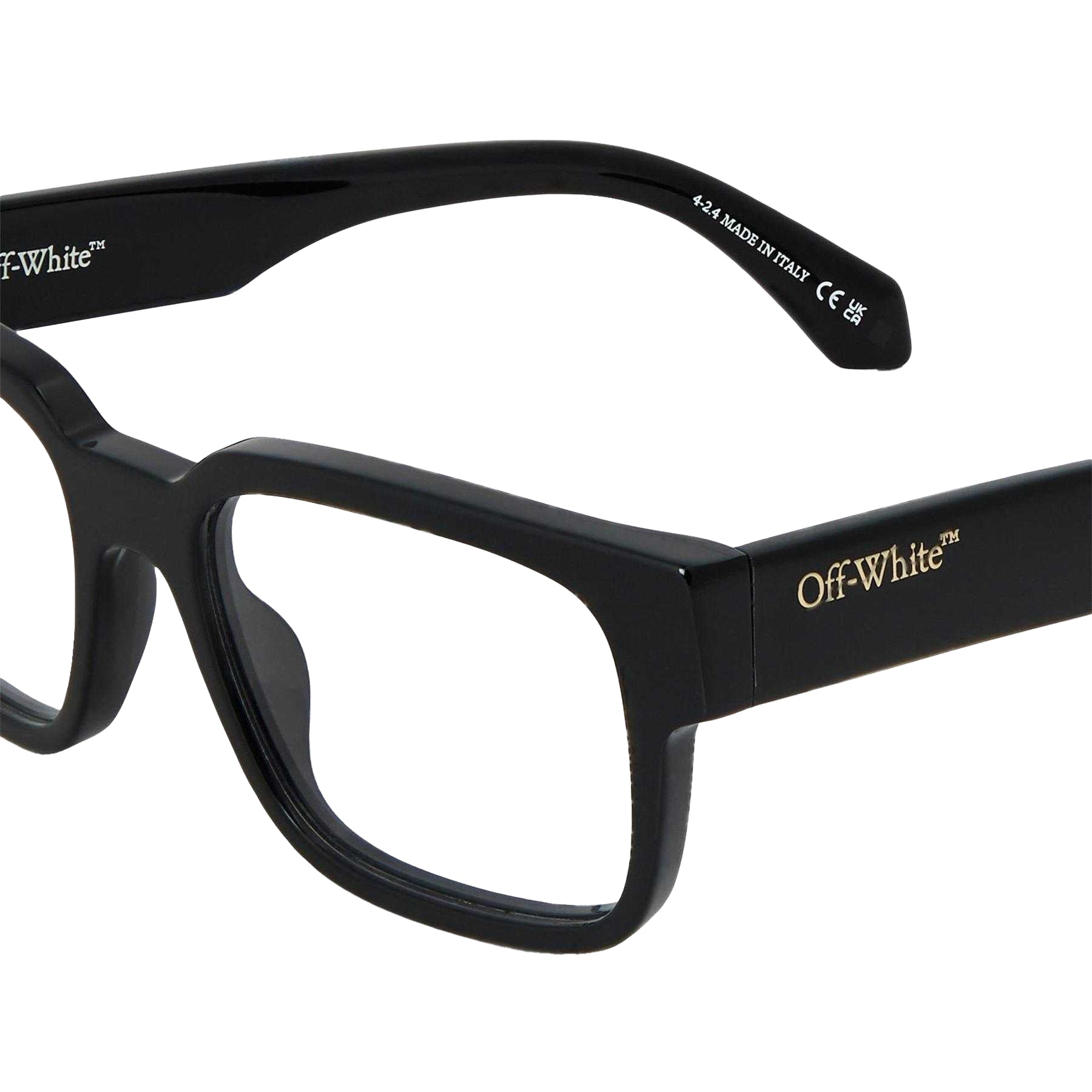 Black - Lifestyle - Off White Unisex Adult Style 80 Square Sunglasses