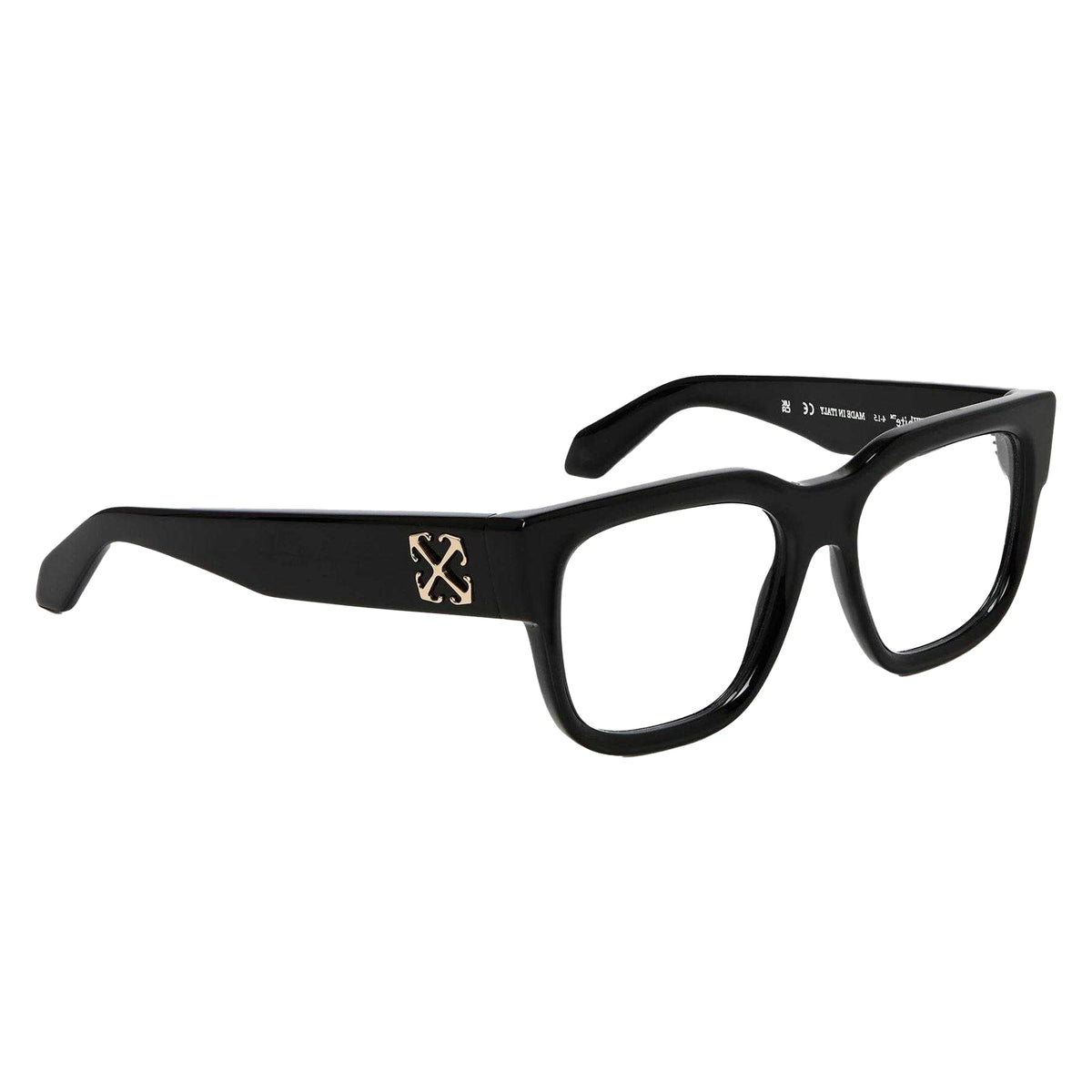 Black - Side - Off White Unisex Adult Style 8c Sunglasses