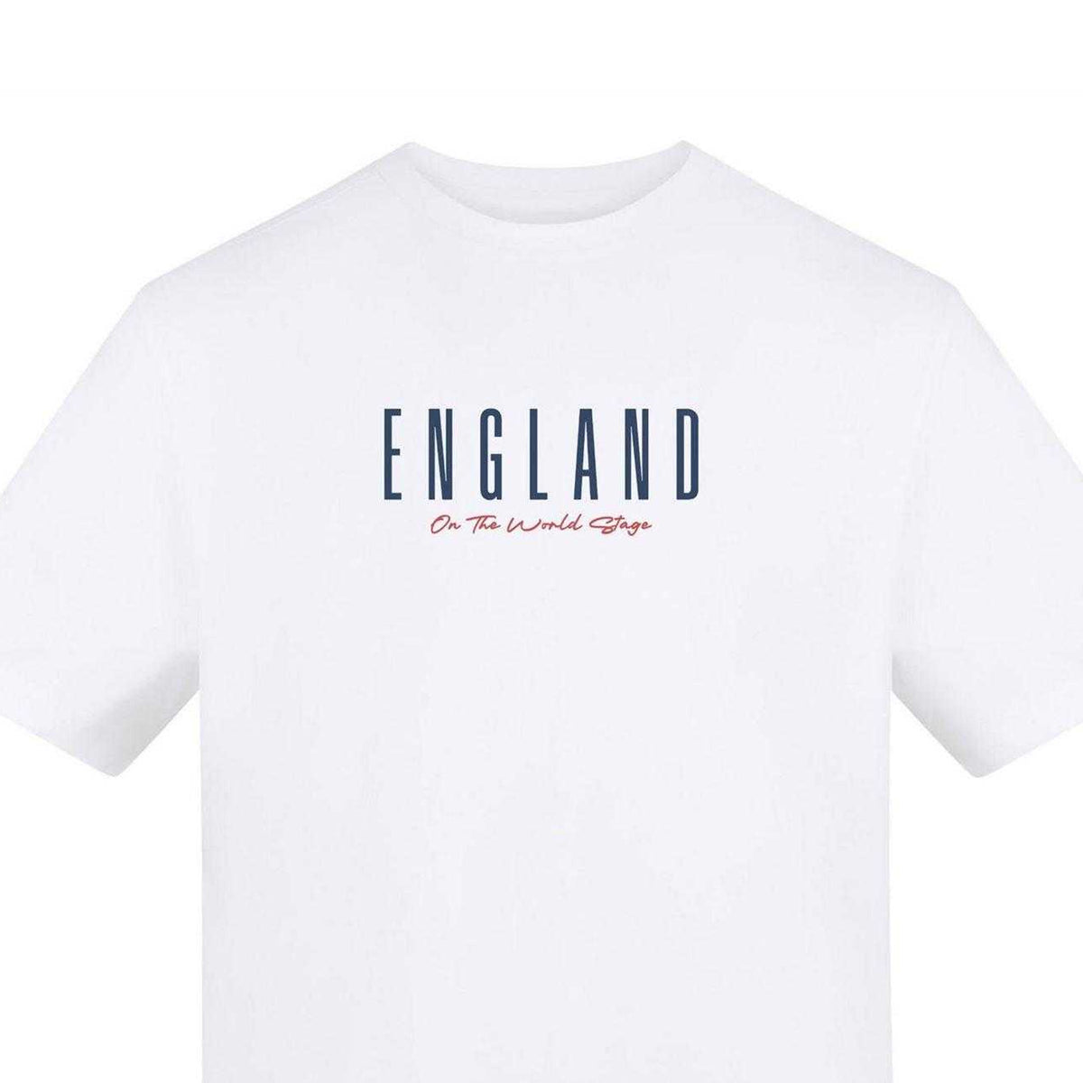 White - Side - AWD Unisex Adult Bellingham Panama England T-Shirt