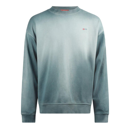 Blue Mirage - Front - Diesel Mens S-Boxt-R4 Relaxed Fit Sweatshirt