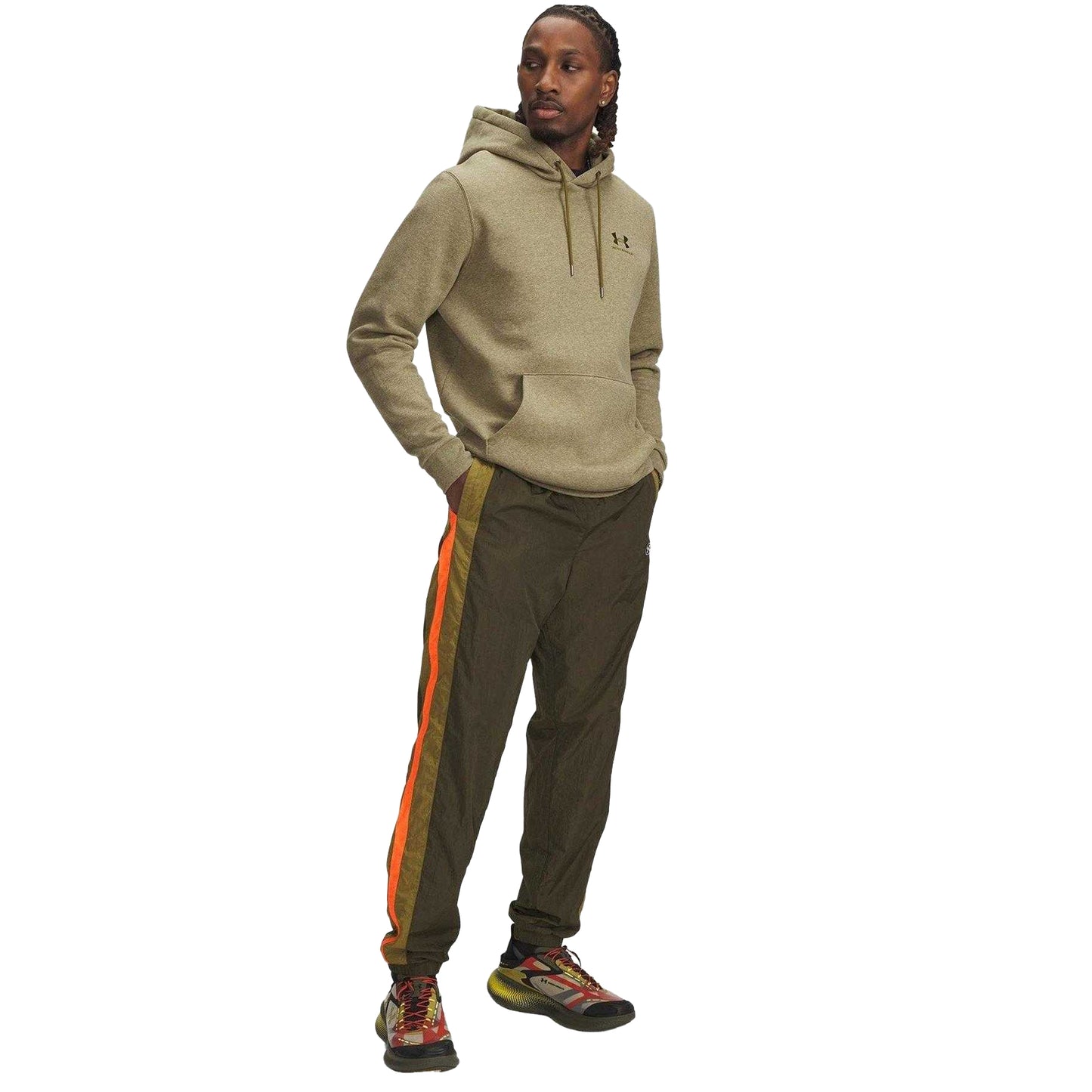 Green - Lifestyle - Under Armour Mens Icon Tracksuit Bottoms