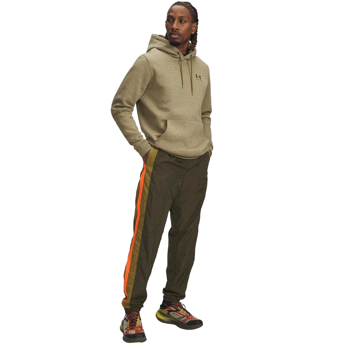 Green - Lifestyle - Under Armour Mens Icon Tracksuit Bottoms