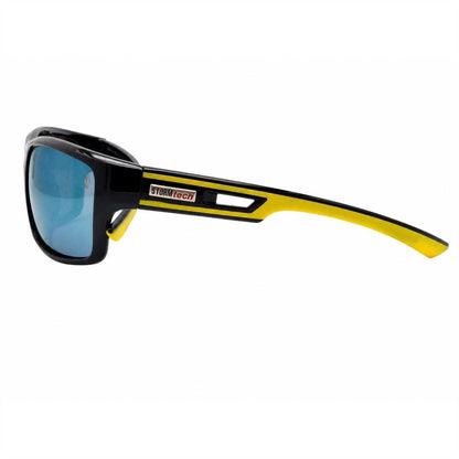 Black - Back - Storm Mens Full Coverage Sport Sunglasses