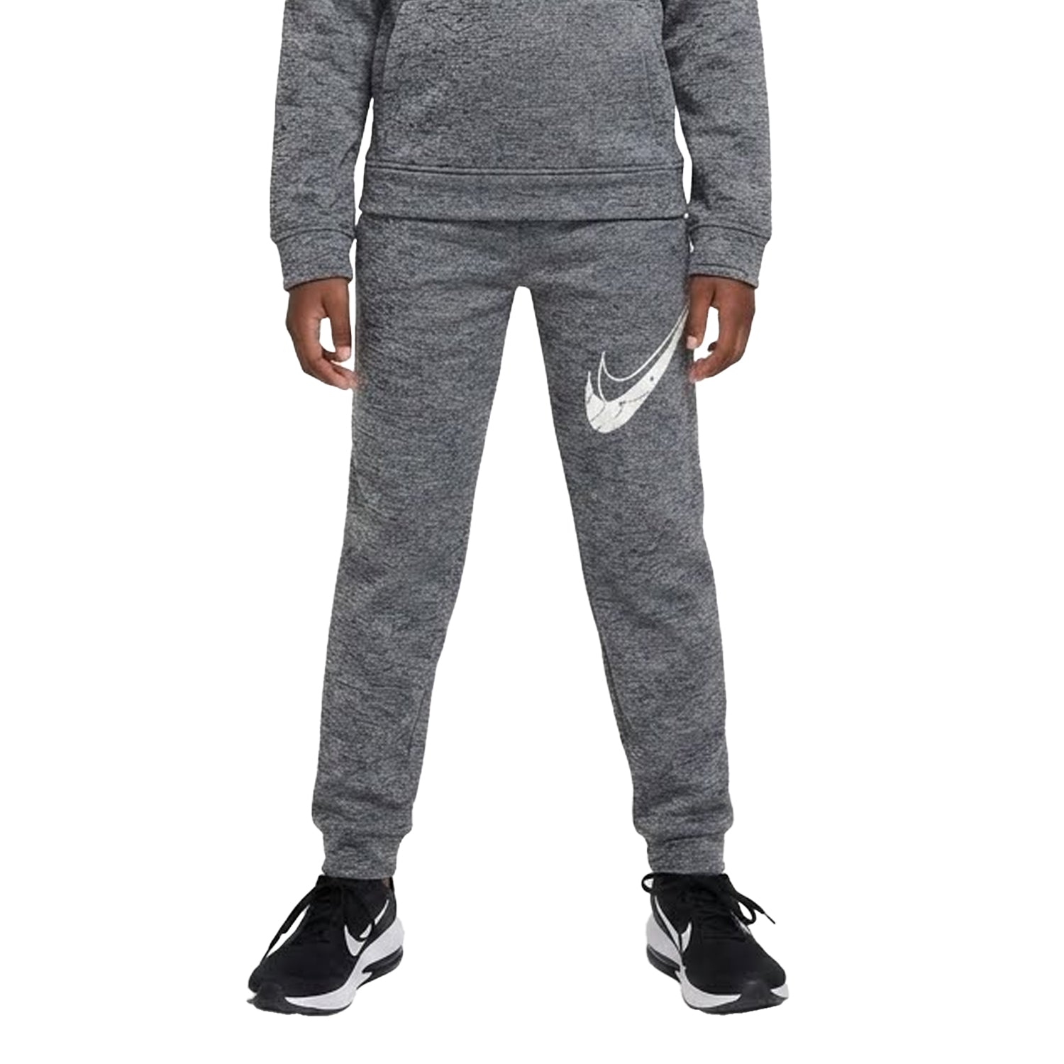 Black - Front - Nike Childrens-Kids Joggers