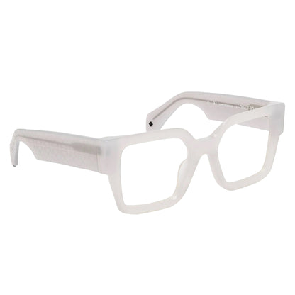 Grey - Side - Off White Unisex Adult Style 7r Rectangular Sunglasses