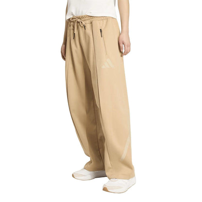 Sandstone - Pack Shot - Adidas Womens-Ladies Z.N.E. Relaxed Fit Joggers