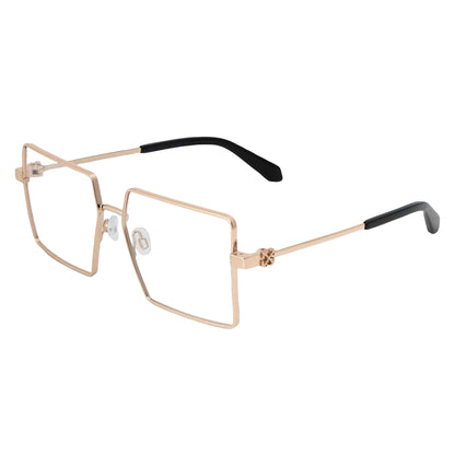 Gold - Front - Off White Unisex Adult Style 8r Stainless Steel Glasses