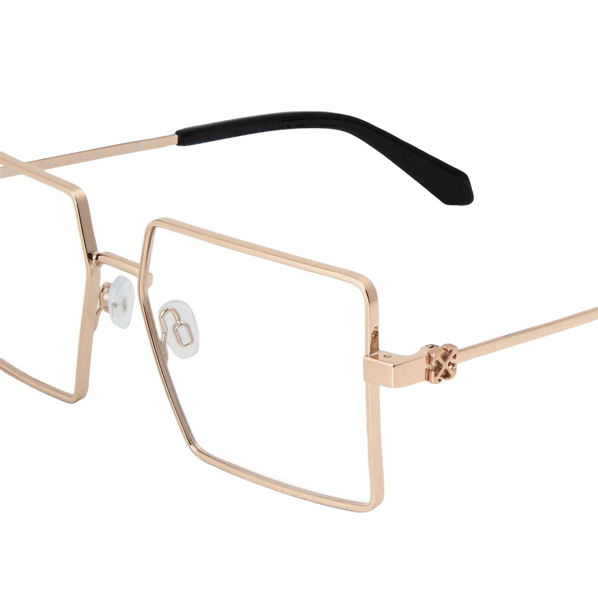 Gold - Lifestyle - Off White Unisex Adult Style 8r Stainless Steel Glasses