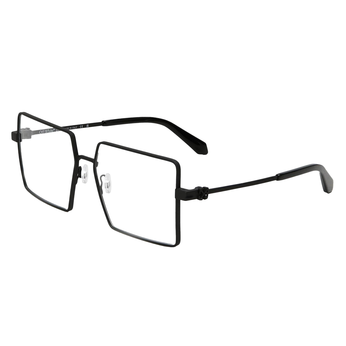 Black - Front - Off White Unisex Adult Style 8r Stainless Steel Glasses