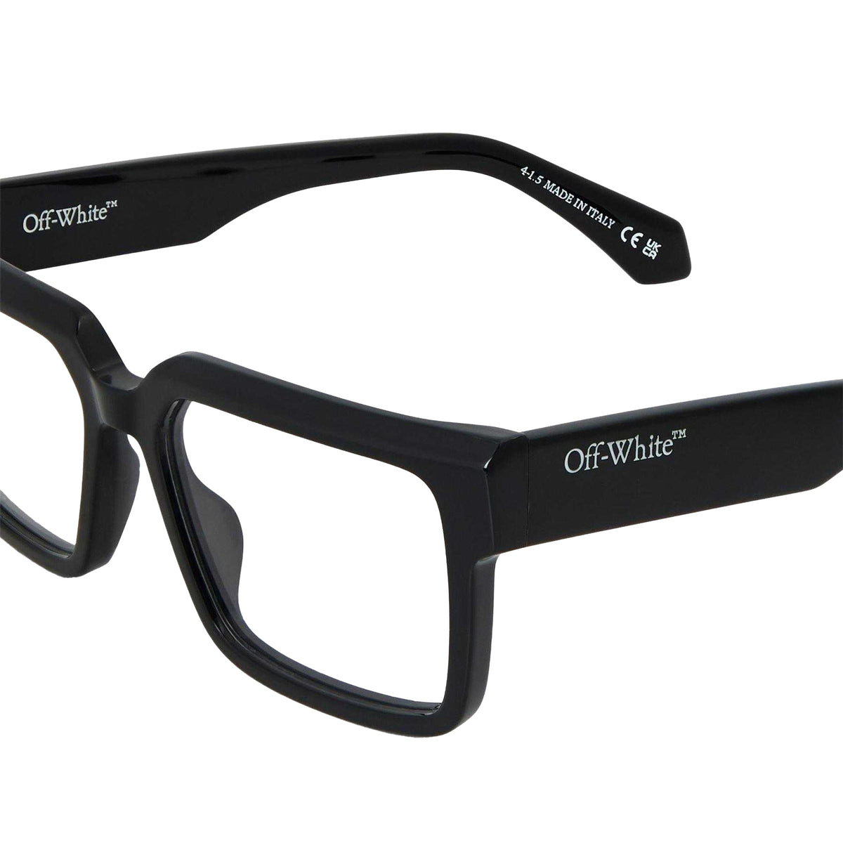 Black - Lifestyle - Off White Unisex Adult Style 8m Square Sunglasses