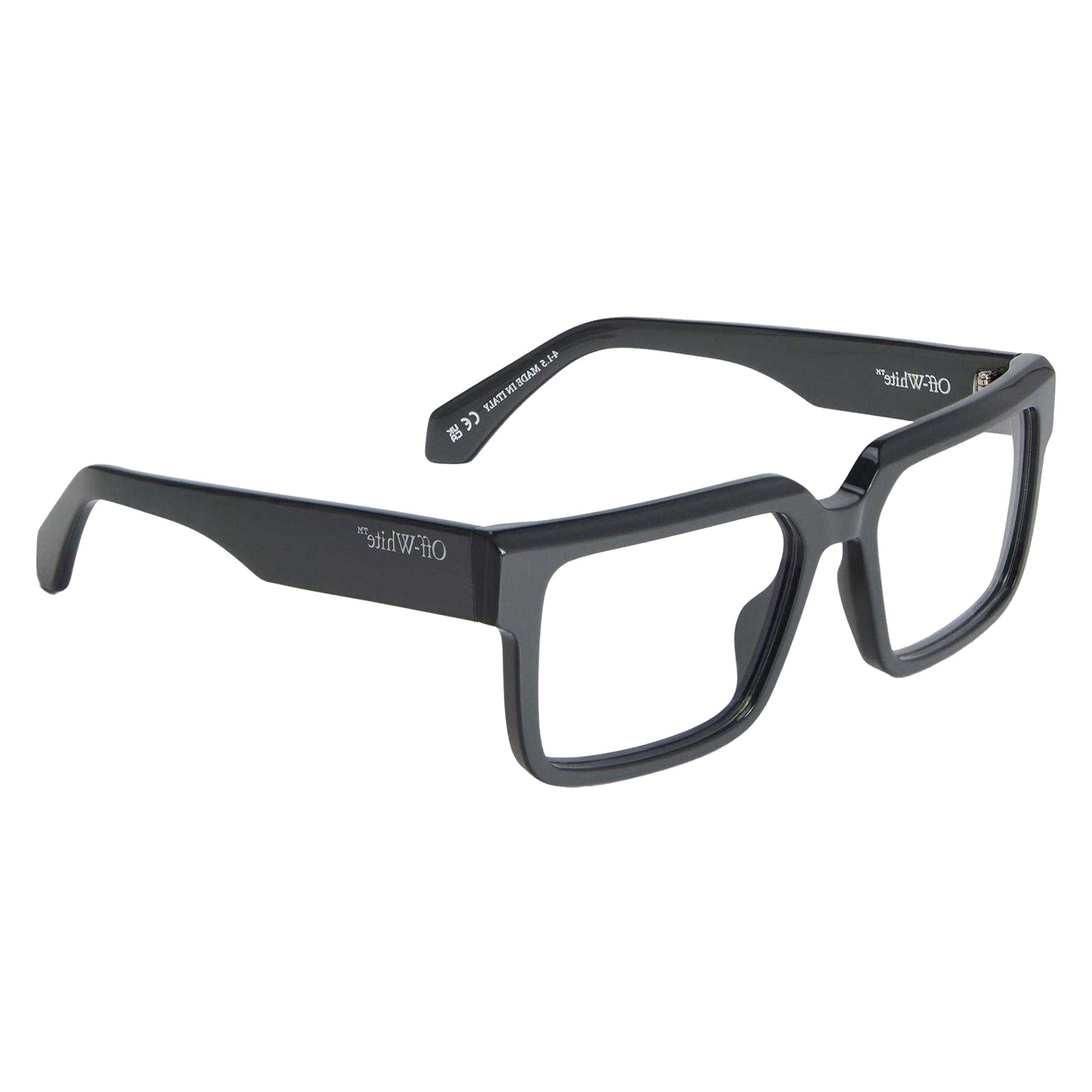 Pearl Grey - Side - Off White Unisex Adult Style 8m Square Sunglasses