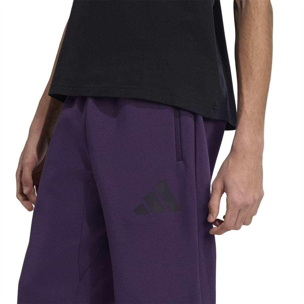 Aurora Purple - Side - Adidas Mens Z.N.E. Joggers