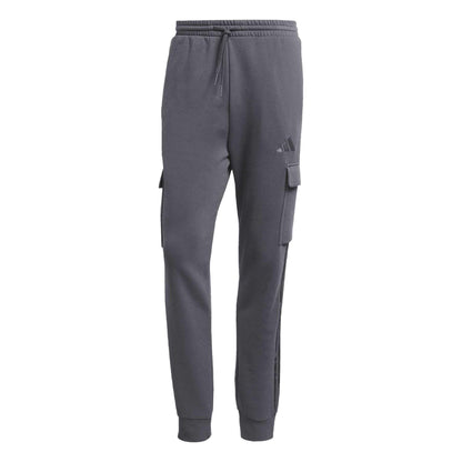 Grey - Front - Adidas Mens Slim Joggers