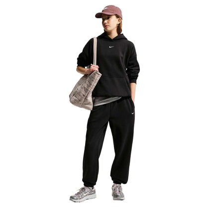 Black - Close up - Nike Childrens-Kids Fleece Joggers