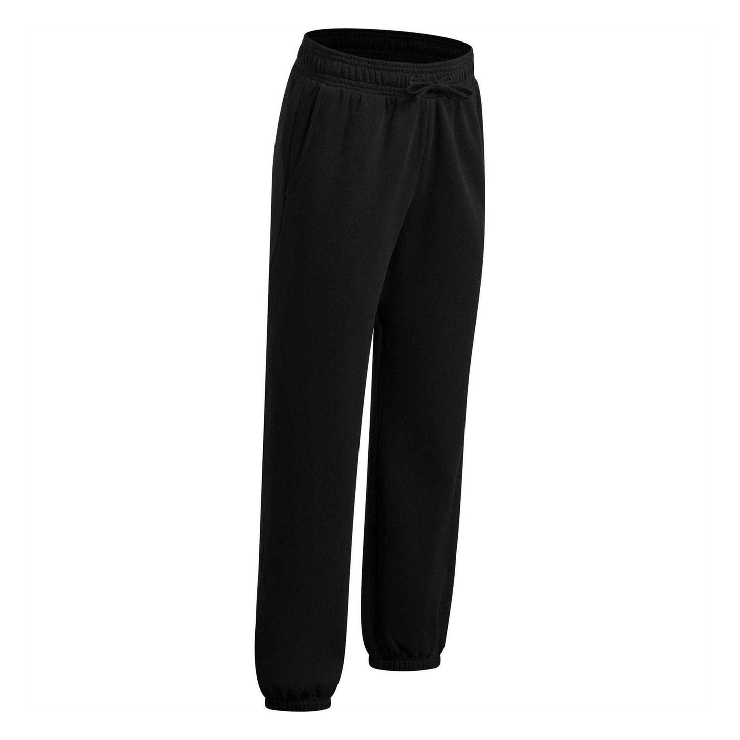 Black - Side - Under Armour Childrens-Kids Rival Fleece Joggers