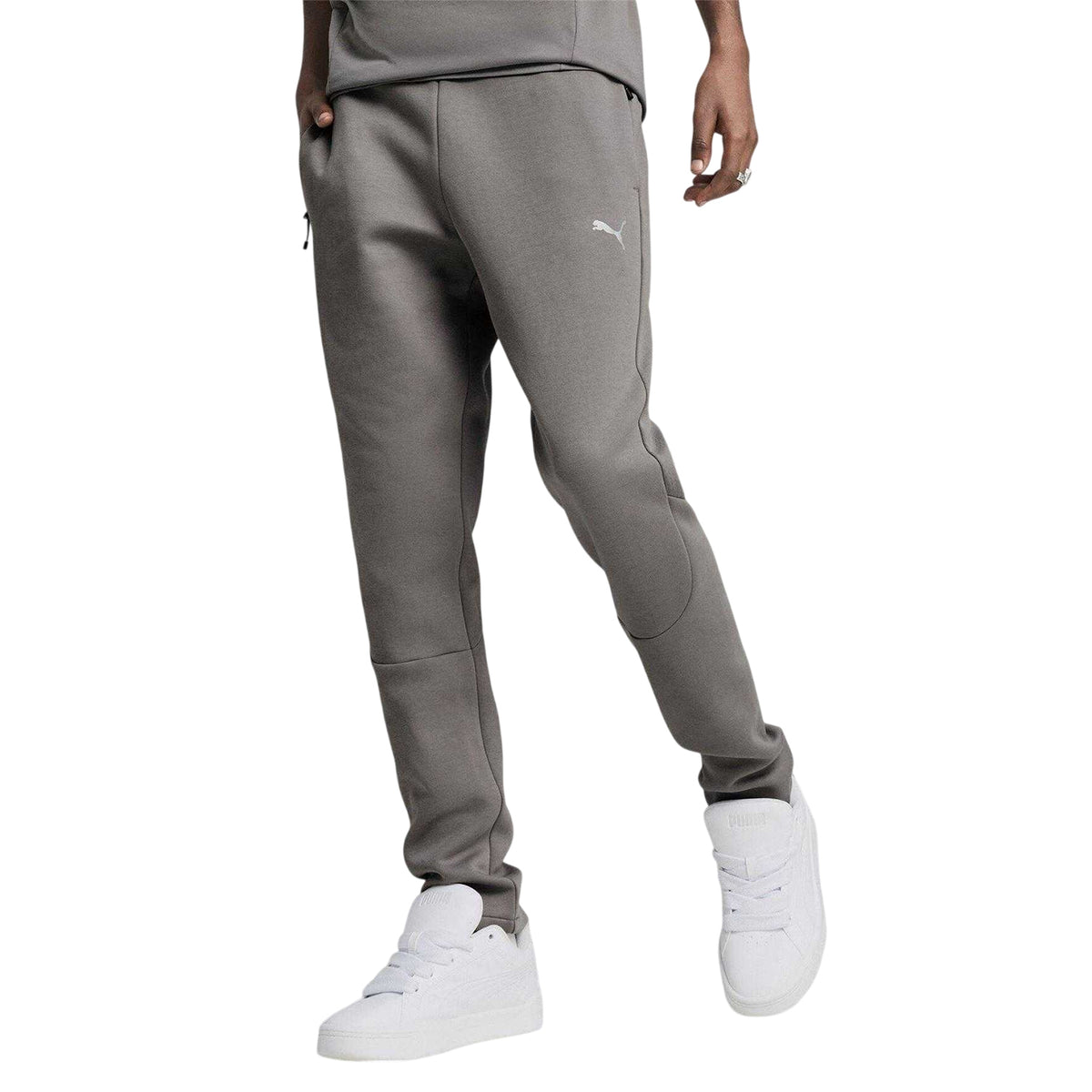 Iron - Side - Puma Mens Evostripe Tapered Joggers