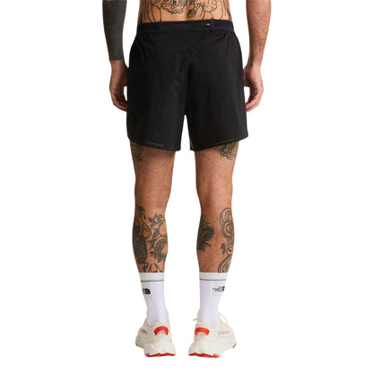 Black - Lifestyle - The North Face Mens Sunriser Logo Running Shorts