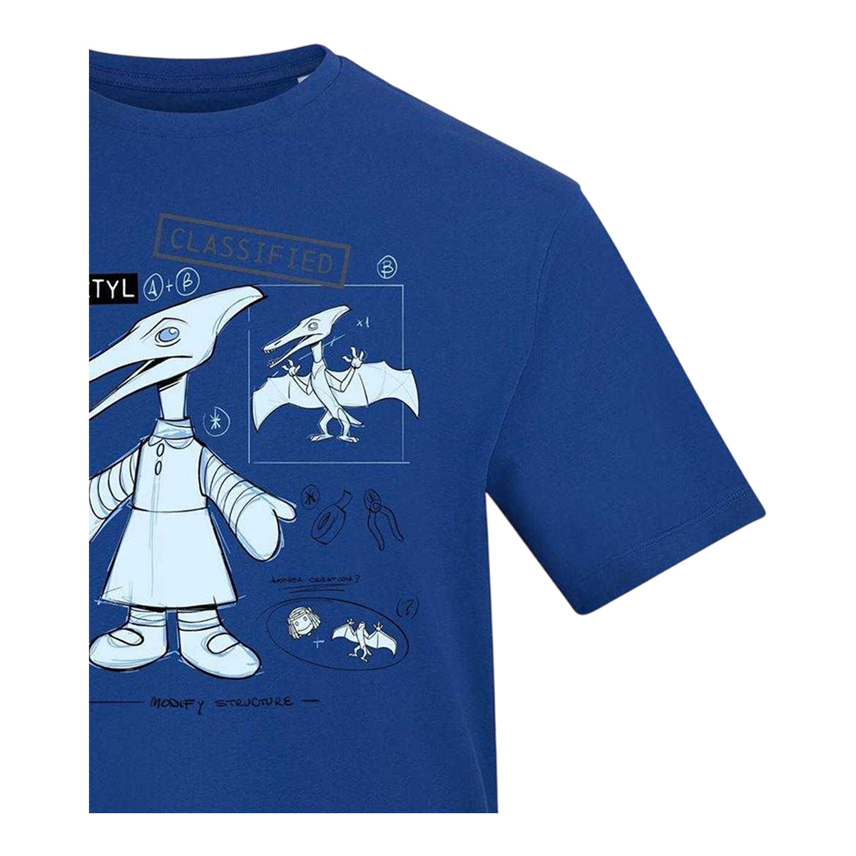 Blue - Side - Toy Story Unisex Adult Sid´s Mutated Mutant Toys Printed T-Shirt