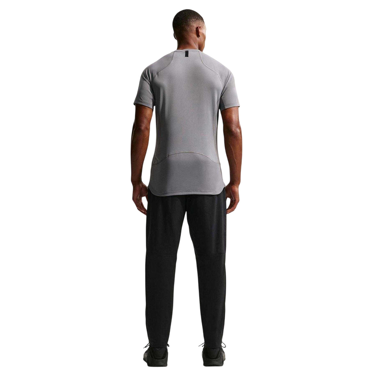 Black-White - Back - Nike Mens Pro Relaxed Fit Trousers