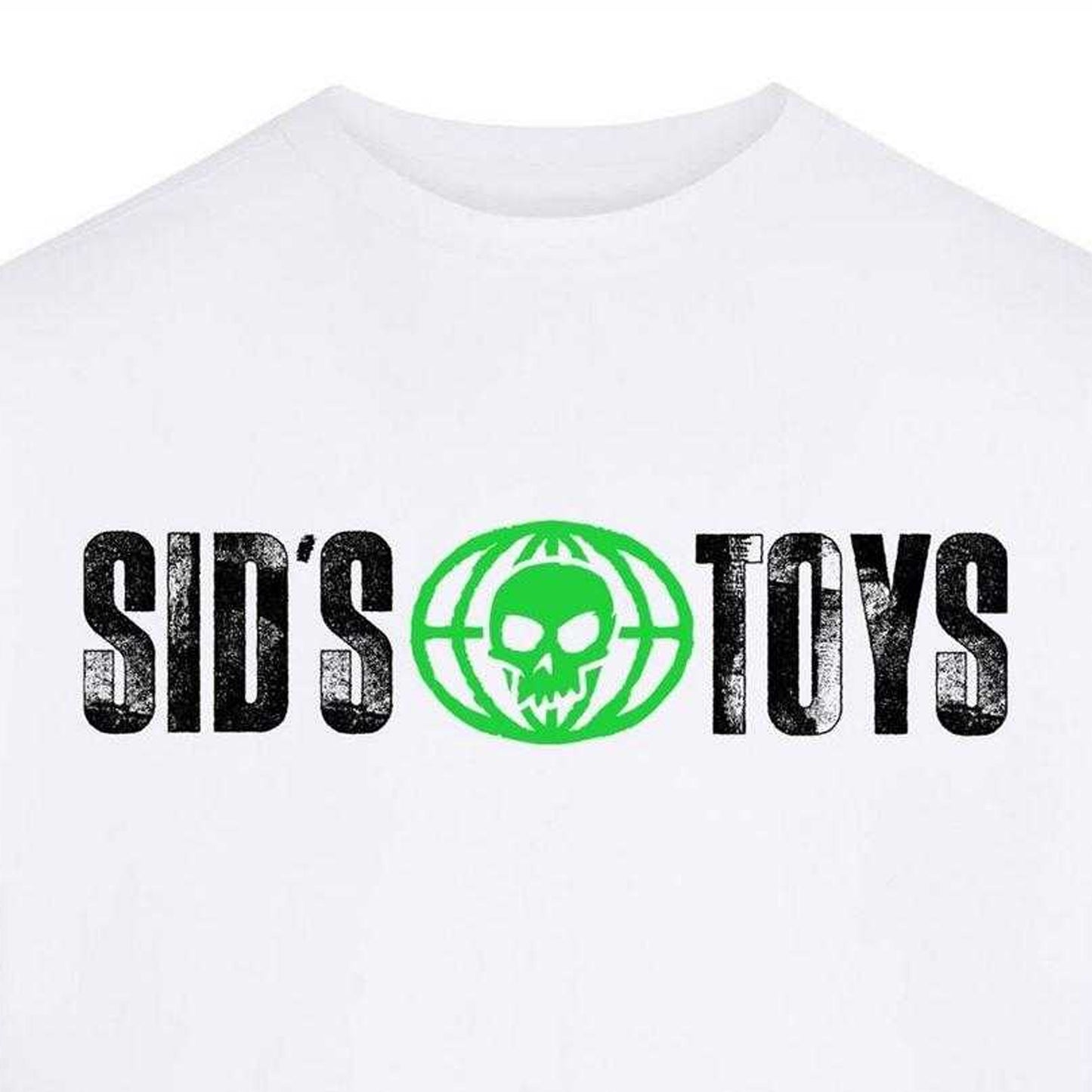 White - Side - Toy Story Unisex Adult Sid´s Toys Printed T-Shirt