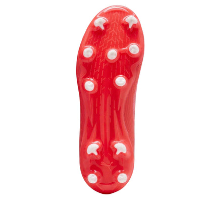 White-Red - Back - Puma Childrens-Kids Ultra 7.3 Firm Ground Football Boots