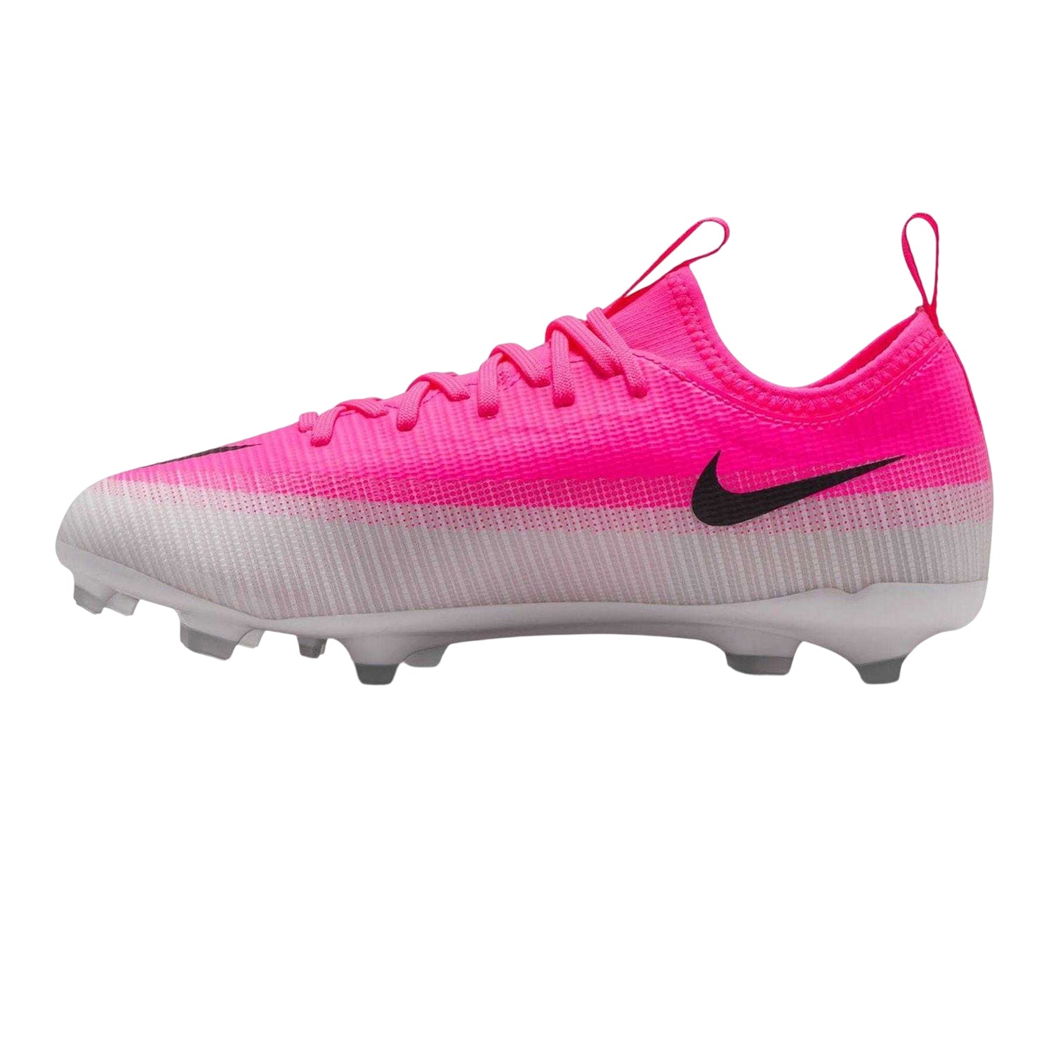 Pink-White - Lifestyle - Nike Childrens-Kids Vapor 17 Academy Firm Ground Football Boots