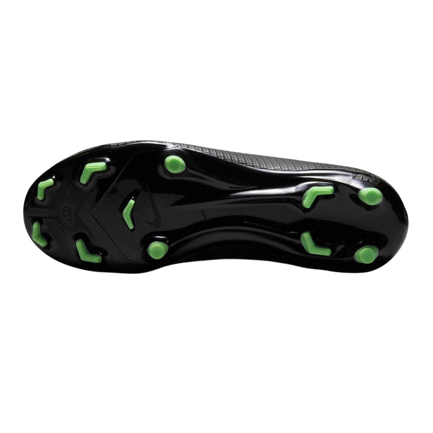 Black-Green - Side - Nike Childrens-Kids Vapor 17 Academy Firm Ground Football Boots