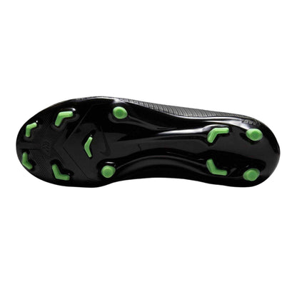 Black-Green - Side - Nike Childrens-Kids Vapor 17 Academy Firm Ground Football Boots