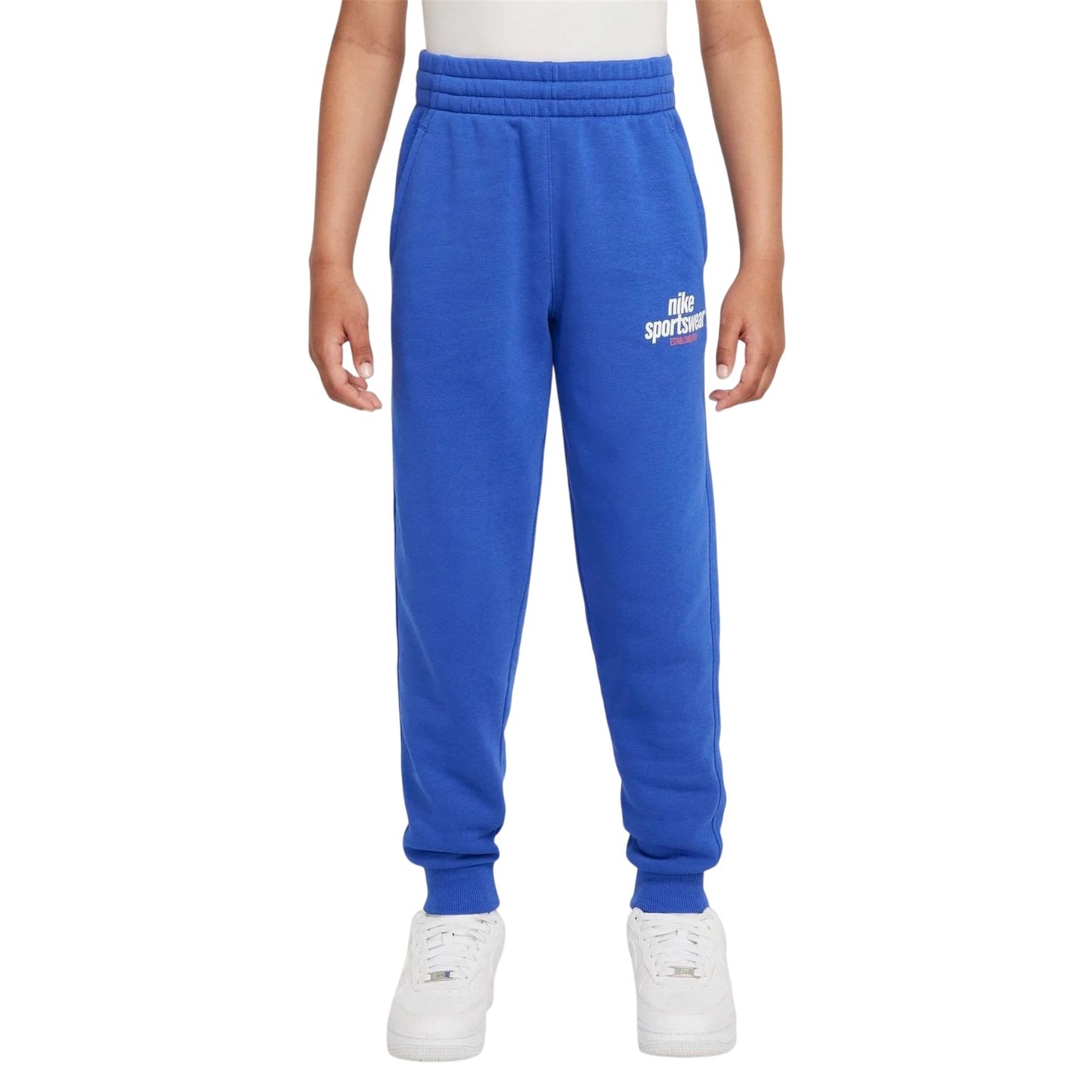 Game Royal - Pack Shot - Nike Childrens-Kids NSW Fleece Joggers