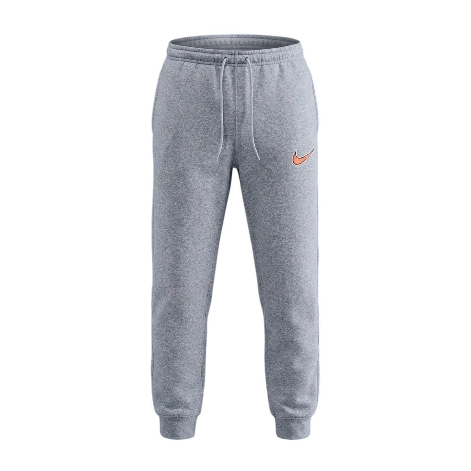 Dark Grey Heather - Front - Nike Mens Club Fleece Joggers