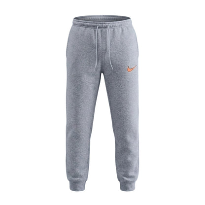Dark Grey Heather - Front - Nike Mens Club Fleece Joggers