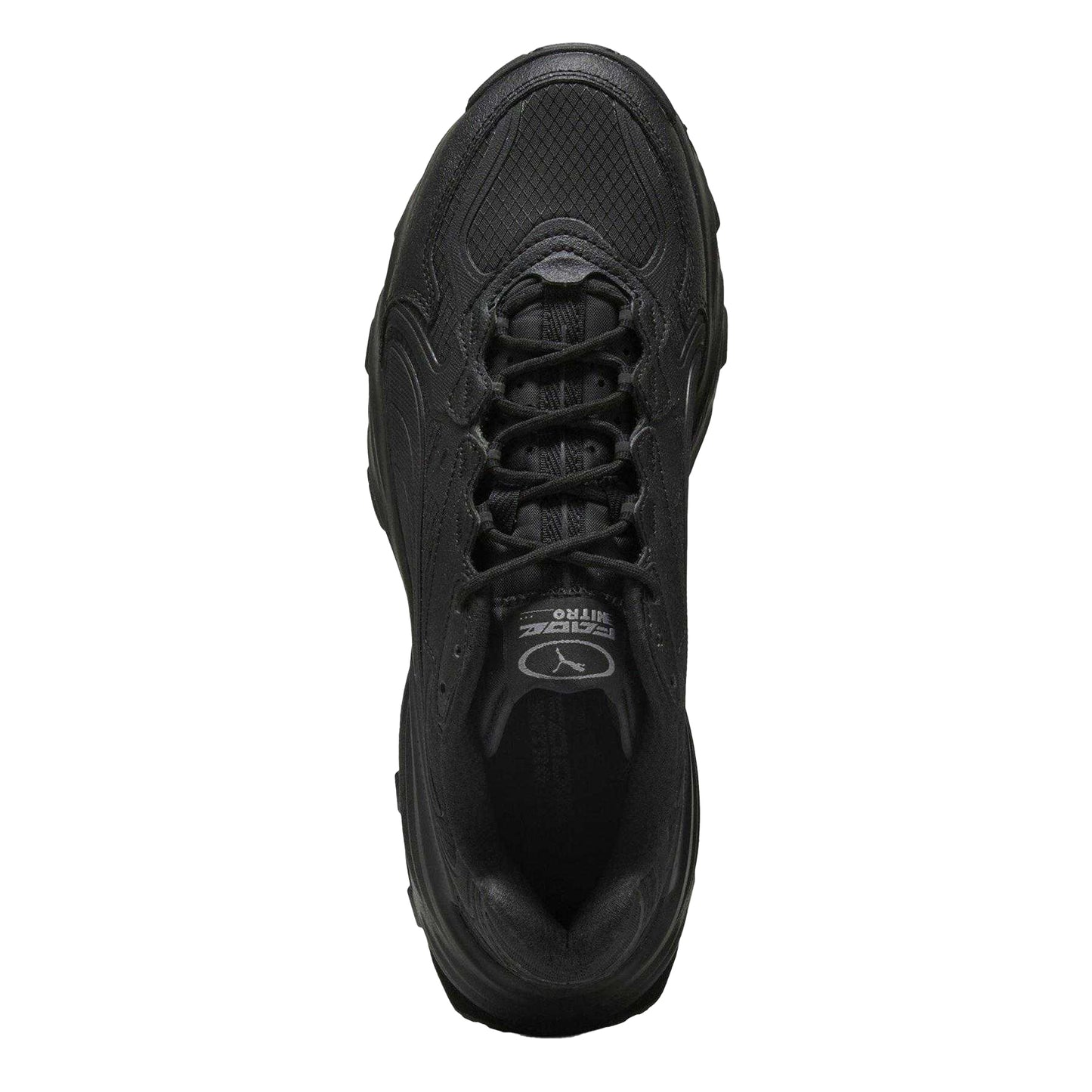 Black - Side - Puma Mens Fade Nitro Neutral Running Shoes