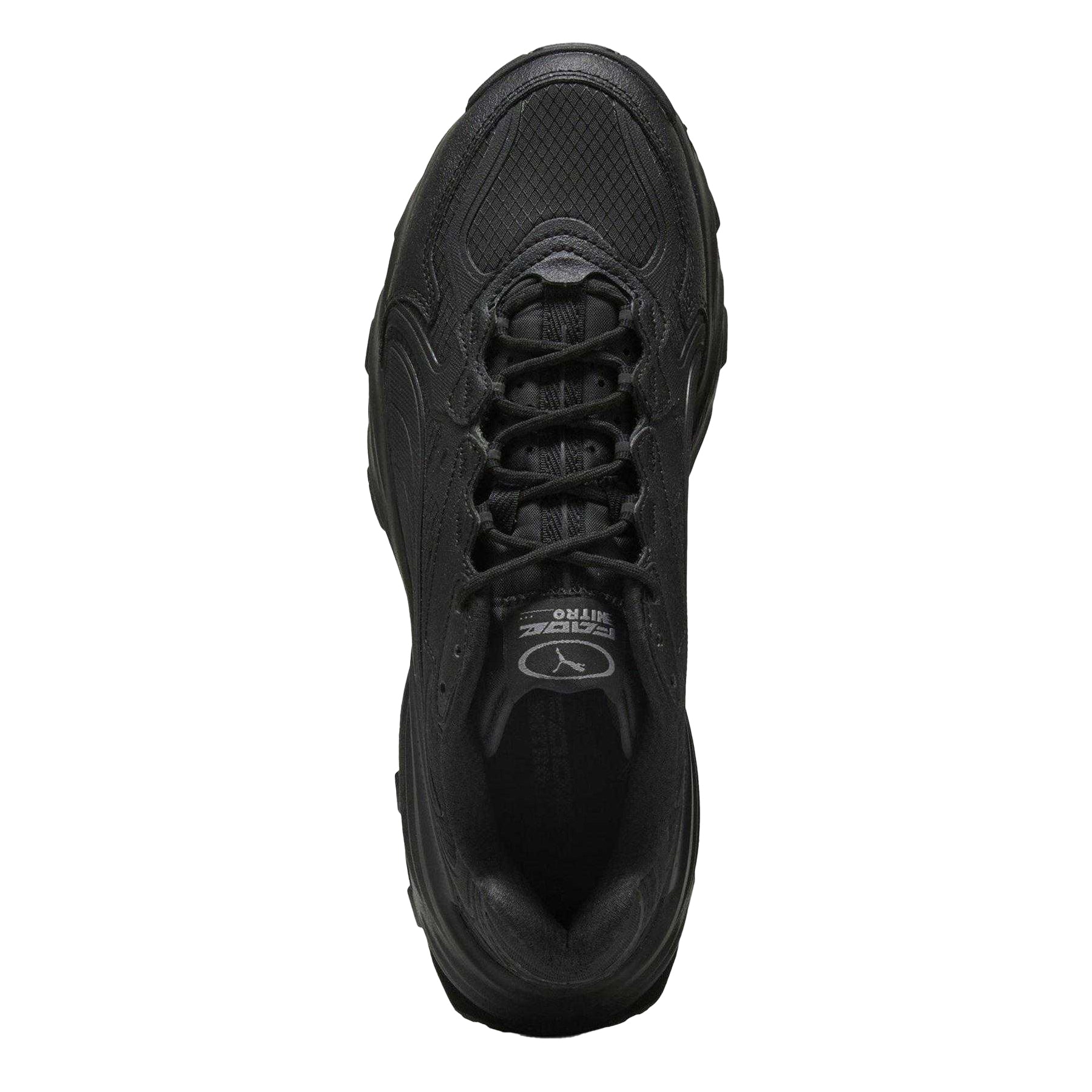 Black - Side - Puma Mens Fade Nitro Neutral Running Shoes