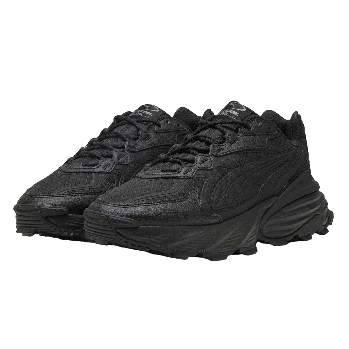 Black - Close up - Puma Mens Fade Nitro Neutral Running Shoes