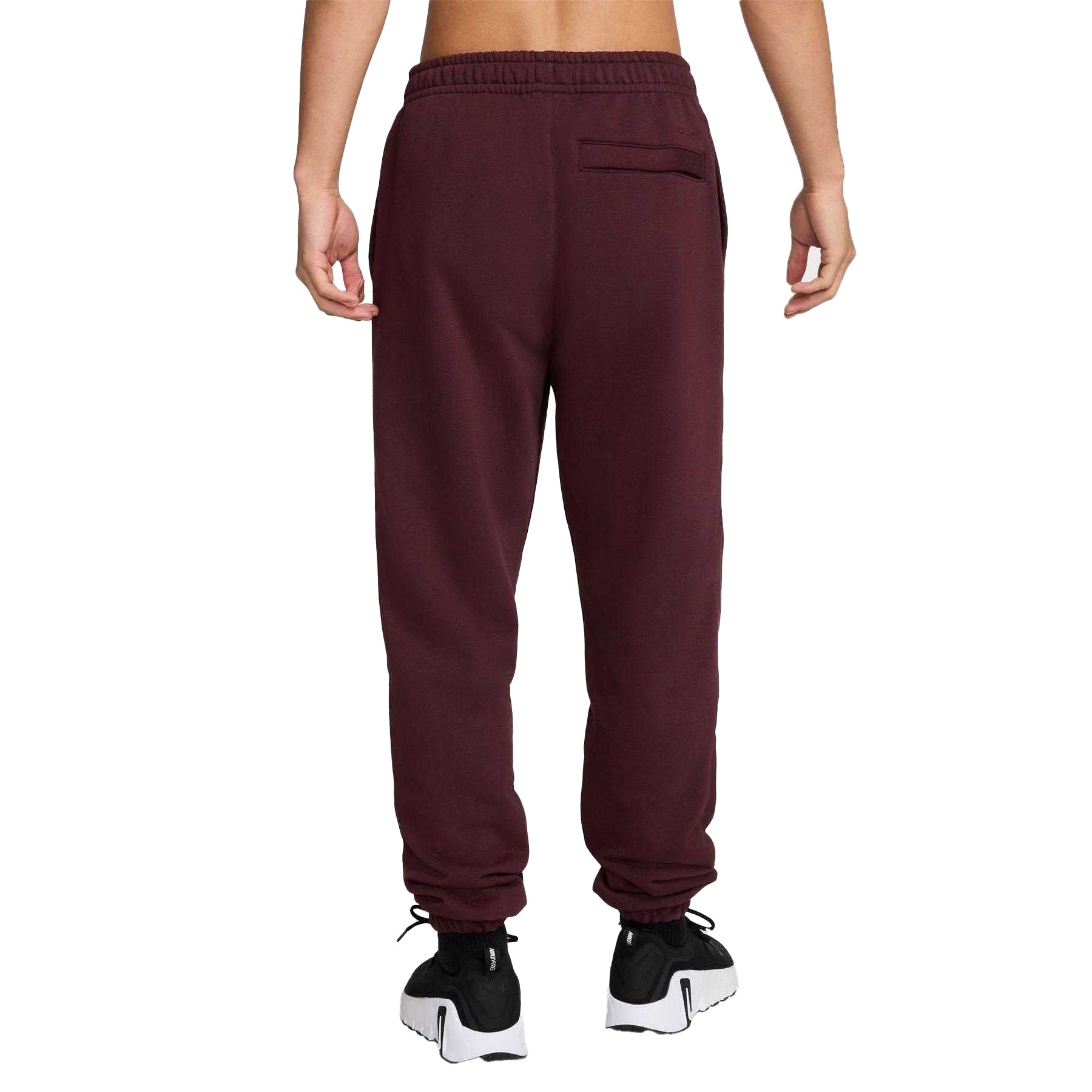 Burgundy - Back - Nike Mens Dri-FIT Swoosh Joggers