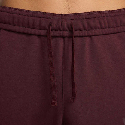 Burgundy - Side - Nike Mens Dri-FIT Swoosh Joggers