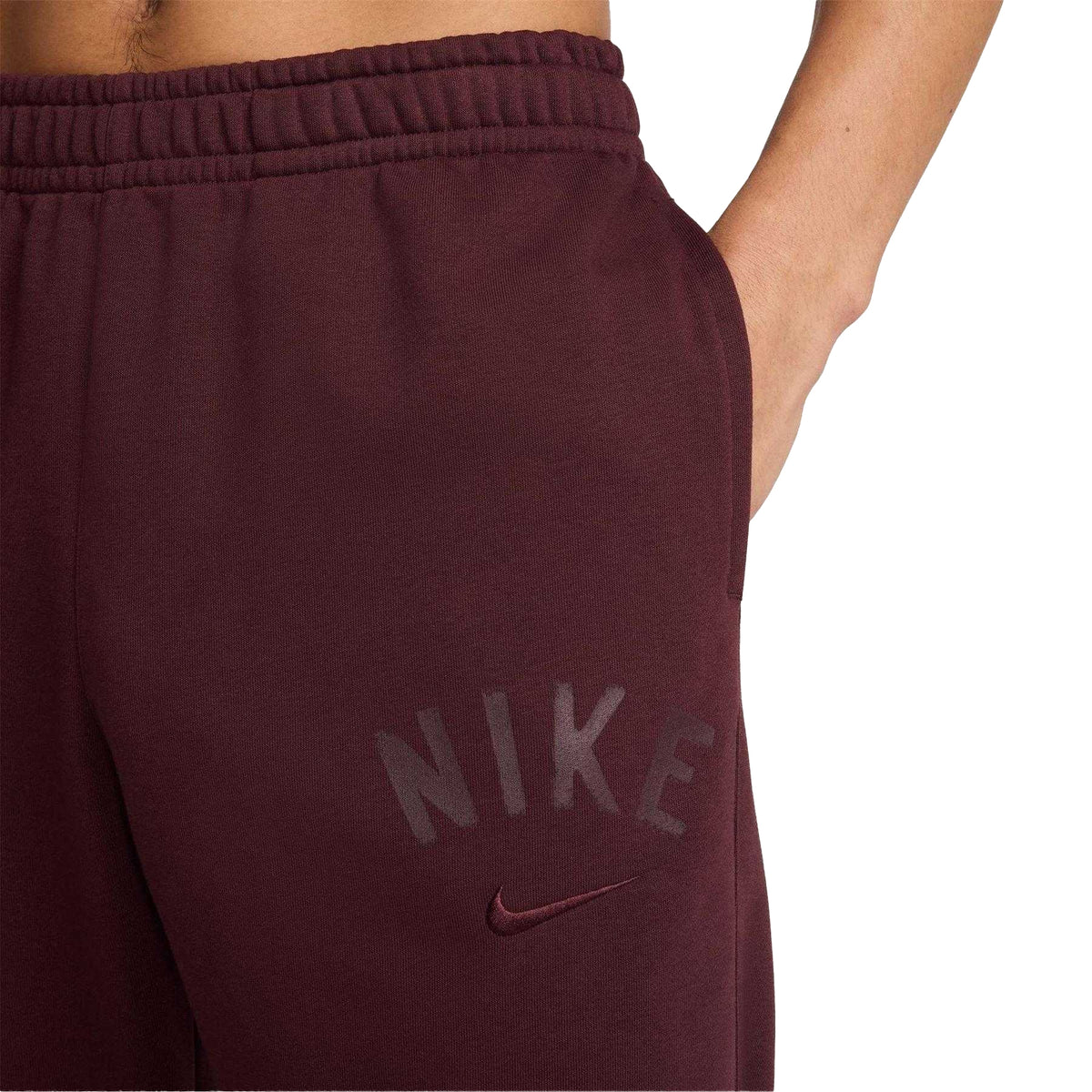 Burgundy - Lifestyle - Nike Mens Dri-FIT Swoosh Joggers