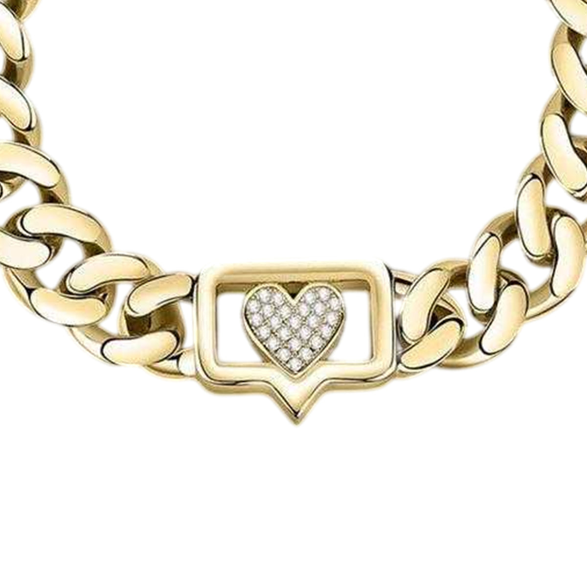 Gold - Back - Chiara Ferragni Stainless Steel Eye Bracelet