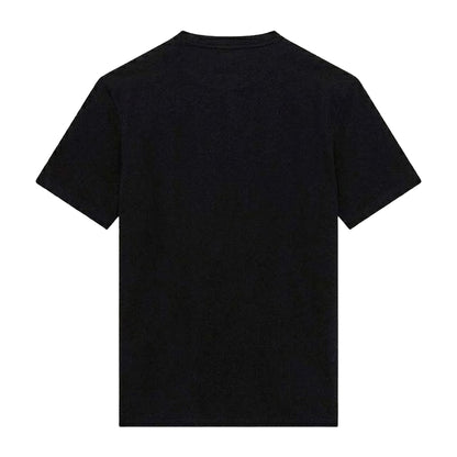 Jet Black - Back - Guess Mens Logo Printed Short-Sleeved T-Shirt