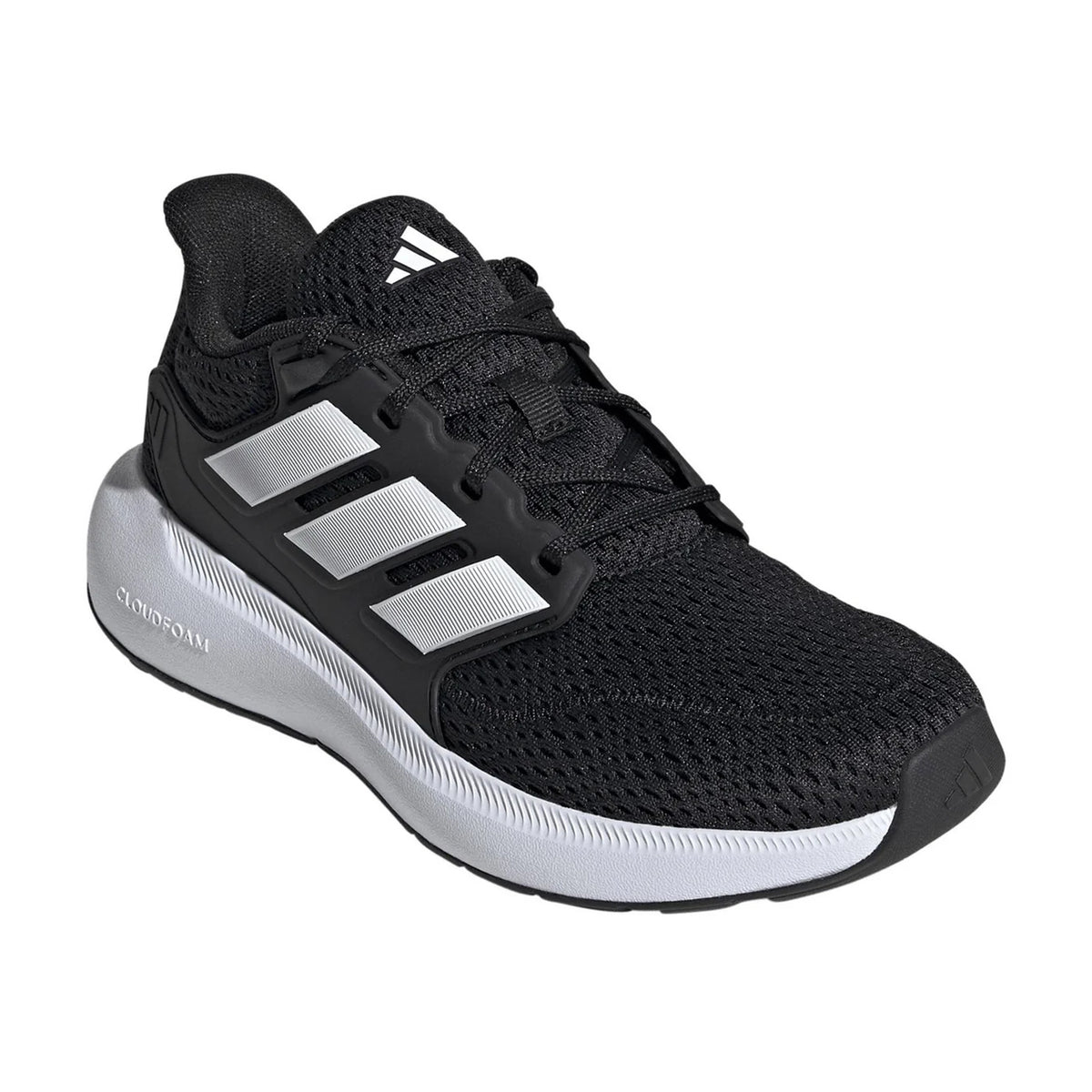 Black-White - Side - Adidas Childrens-Kids Ultimashow 2.0 Trainers