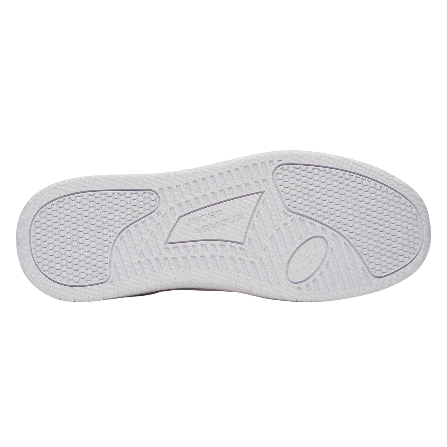 White - Lifestyle - Under Armour Mens Tempo Leather Trainers