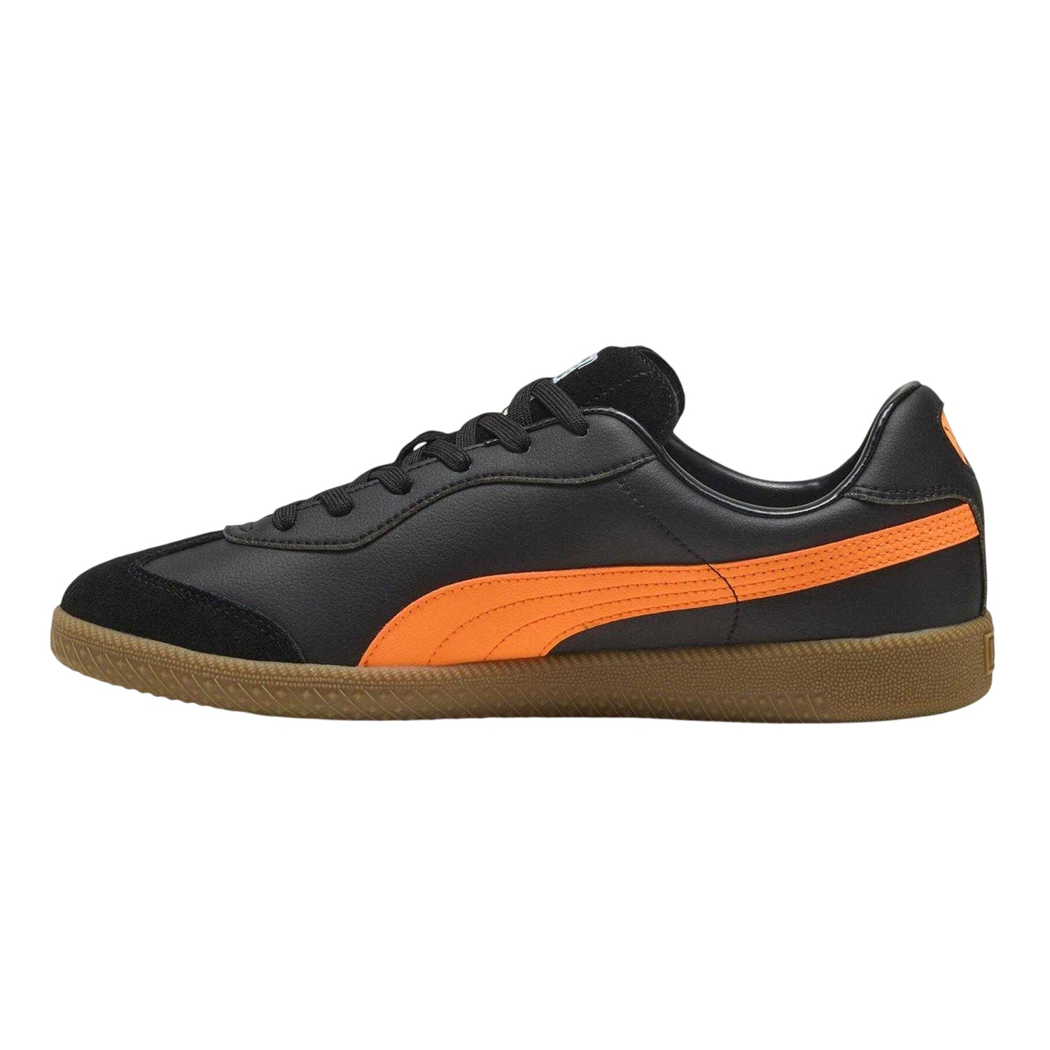 Puma Black - Back - Puma Mens King It Leather Trainers