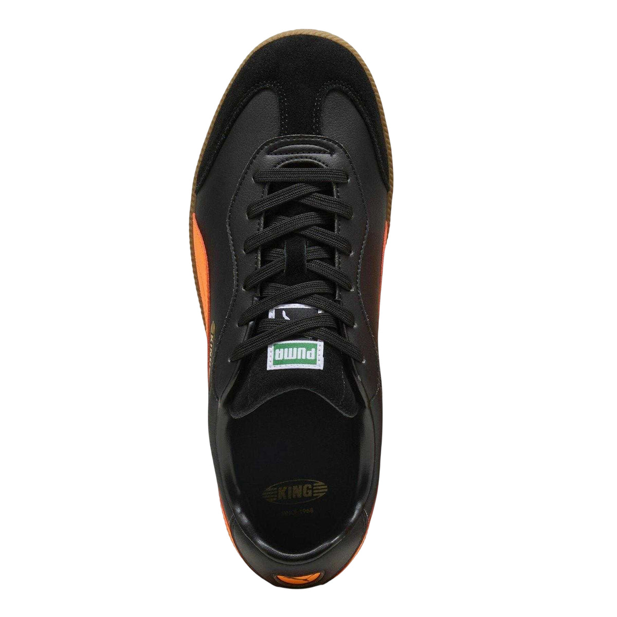 Puma Black - Side - Puma Mens King It Leather Trainers