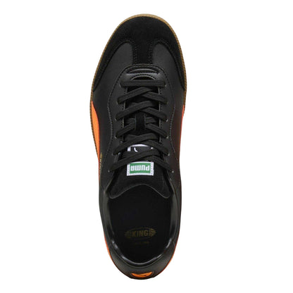 Puma Black - Side - Puma Mens King It Leather Trainers