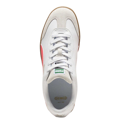Puma White - Side - Puma Mens King It Leather Trainers