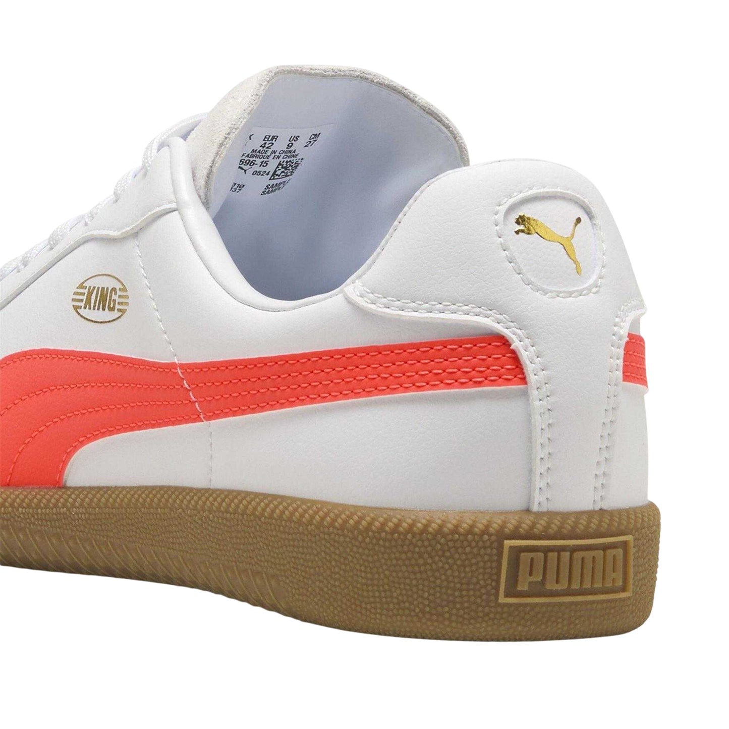 Puma White - Pack Shot - Puma Mens King It Leather Trainers